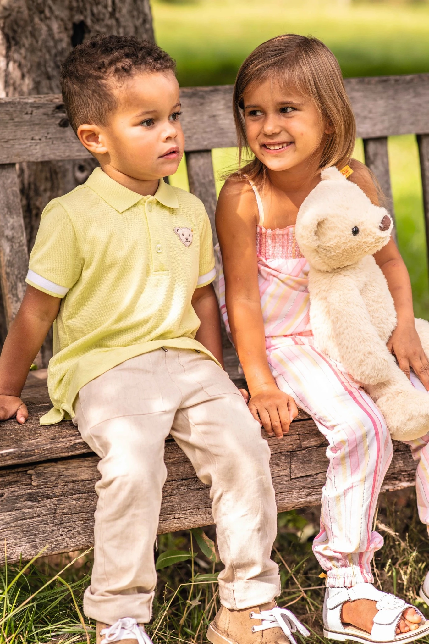 Steiff Knuffel Teddybeer Thommy Vanille 40cm 5 Steiff Knuffel Teddybeer Thommy Vanille 40cm - Afbeelding 3