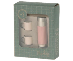 Maileg Thermosfles Met 2 Mokken Soft Coral -Knuffels Winkel image 101