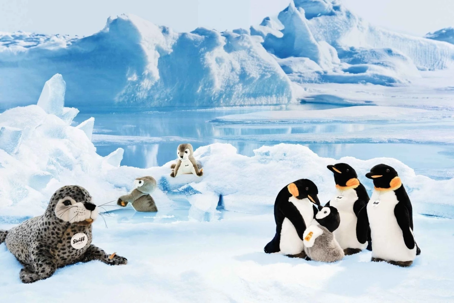 Steiff Knuffel Pinguin Flaps 4 Steiff Knuffel Pinguin Flaps - Afbeelding 2