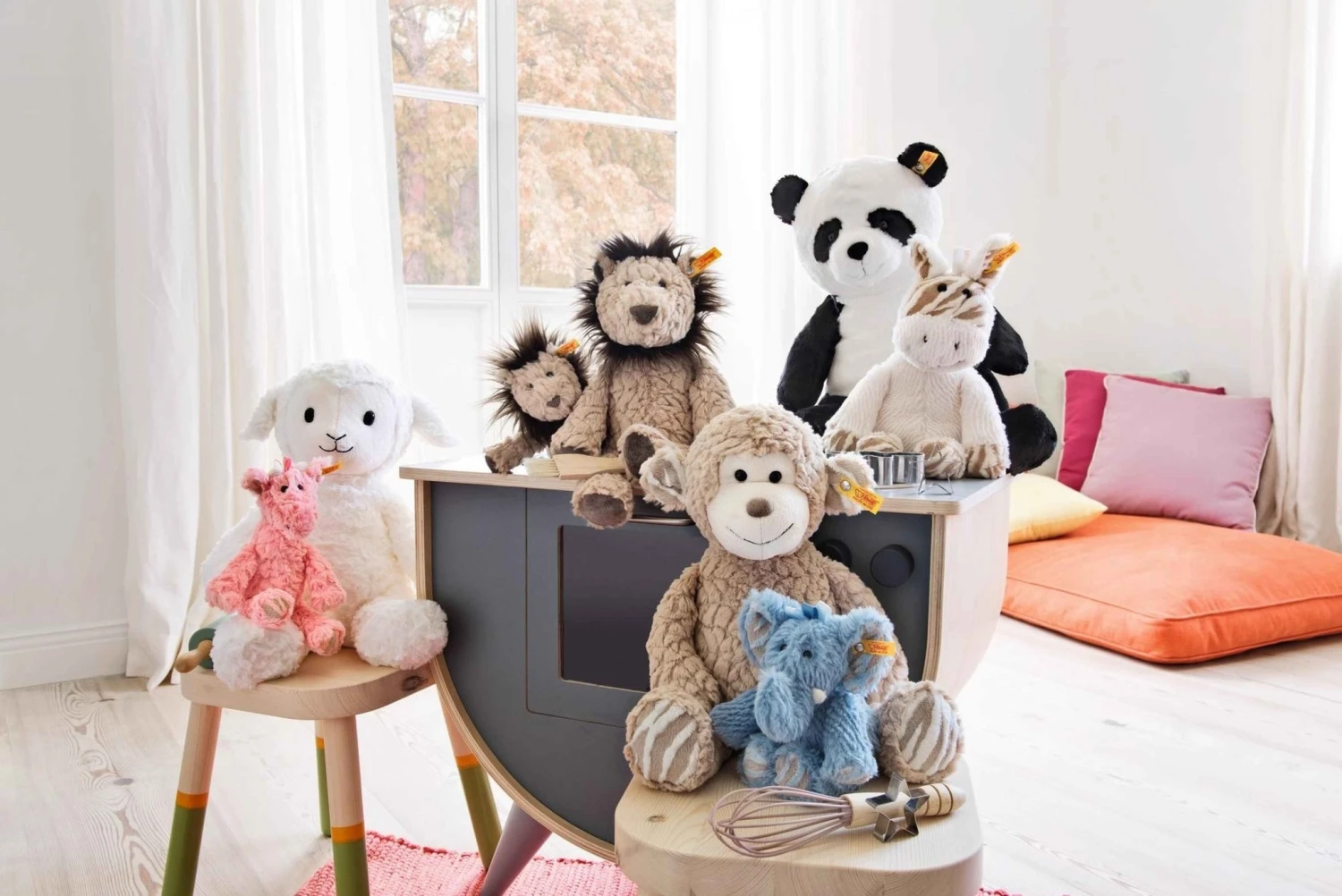 Steiff Knuffel Panda Ming Soft Cuddly Friends 38 Cm 3 Steiff Knuffel Panda Ming Soft Cuddly Friends 38 Cm - Afbeelding 2