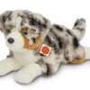 Hermann Teddy Knuffel Hond Australian Shepherd Liggend 1 Hermann Teddy Knuffel Hond Australian Shepherd Liggend -Knuffels Winkel image 1233