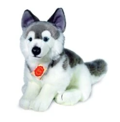 Hermann Teddy Knuffel Hond Husky
