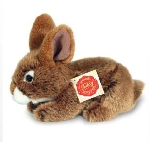 Hermann Teddy Knuffel Haas Bruin 4 Hermann Teddy Knuffel Haas Bruin - Afbeelding 2
