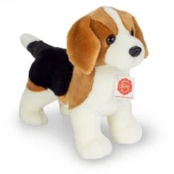 Hermann Teddy Knuffel Hond Beagle Staand