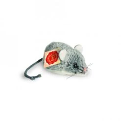 Hermann Teddy Knuffel Muis Grijs