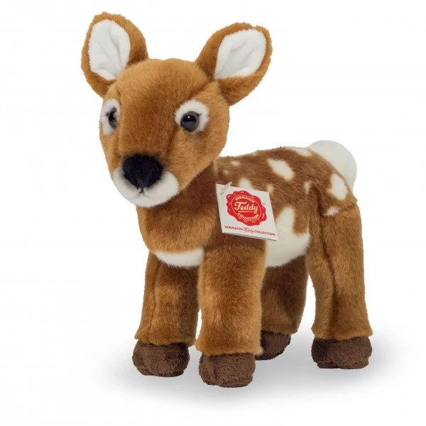 Hermann Teddy Knuffel Reekalf Staand 21 Cm 4 Hermann Teddy Knuffel Reekalf Staand 21 Cm - Afbeelding 2