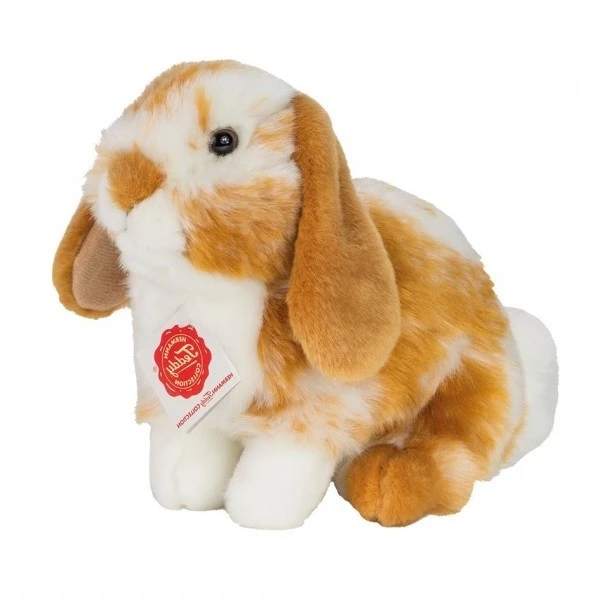 Hermann Teddy Knuffel Haas Zittend Lichtbruin 4 Hermann Teddy Knuffel Haas Zittend Lichtbruin - Afbeelding 2