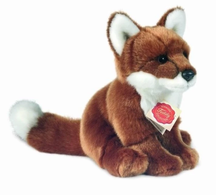 Hermann Teddy Knuffel Vos Zittend 3 Hermann Teddy Knuffel Vos Zittend