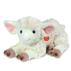 Hermann Teddy Knuffel Schaap Lammetje Liggend