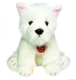Hermann Teddy Knuffel Hond West Highland Terrier