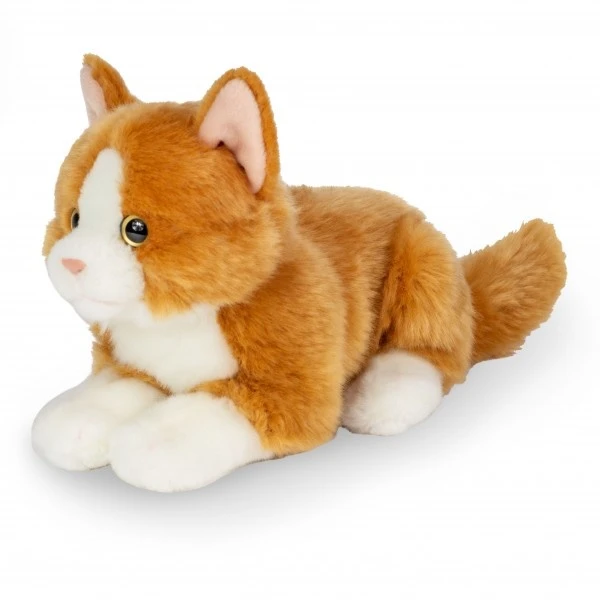 Hermann Teddy Knuffel Kat Rood Liggend 20 Cm 3 Hermann Teddy Knuffel Kat Rood Liggend 20 Cm