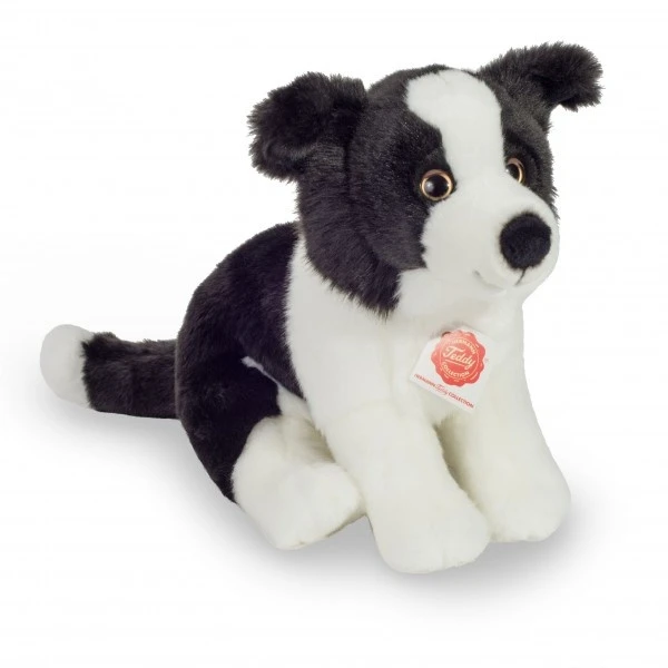Hermann Teddy Knuffel Hond Border Collie Puppy 4 Hermann Teddy Knuffel Hond Border Collie Puppy - Afbeelding 2