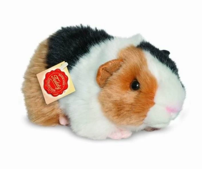 Hermann Teddy Knuffel Cavia 3-kleurig 3 Hermann Teddy Knuffel Cavia 3-kleurig