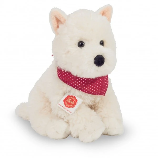 Hermann Teddy Knuffel Hond West Highland Terrier Zittend 4 Hermann Teddy Knuffel Hond West Highland Terrier Zittend - Afbeelding 2