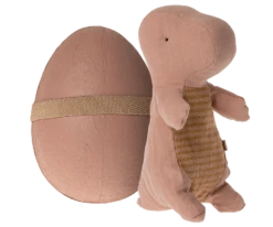 Maileg Gantosaurus In Ei Small Oud Roze