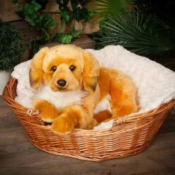 Living Nature Knuffel Hond Golden Retriever 60 Cm 7 Living Nature Knuffel Hond Golden Retriever 60 Cm -Knuffels Winkel image 1669