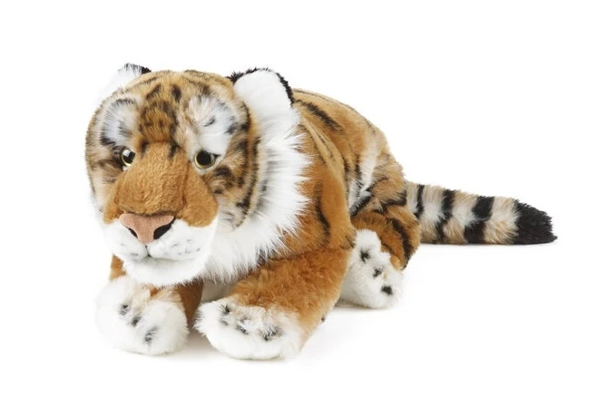 Living Nature Knuffel Tijger Liggend 45 Cm 4 Living Nature Knuffel Tijger Liggend 45 Cm - Afbeelding 2