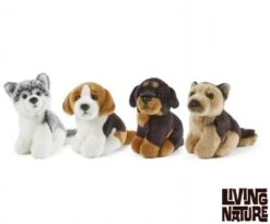 Living Nature Knuffel Hond Klein