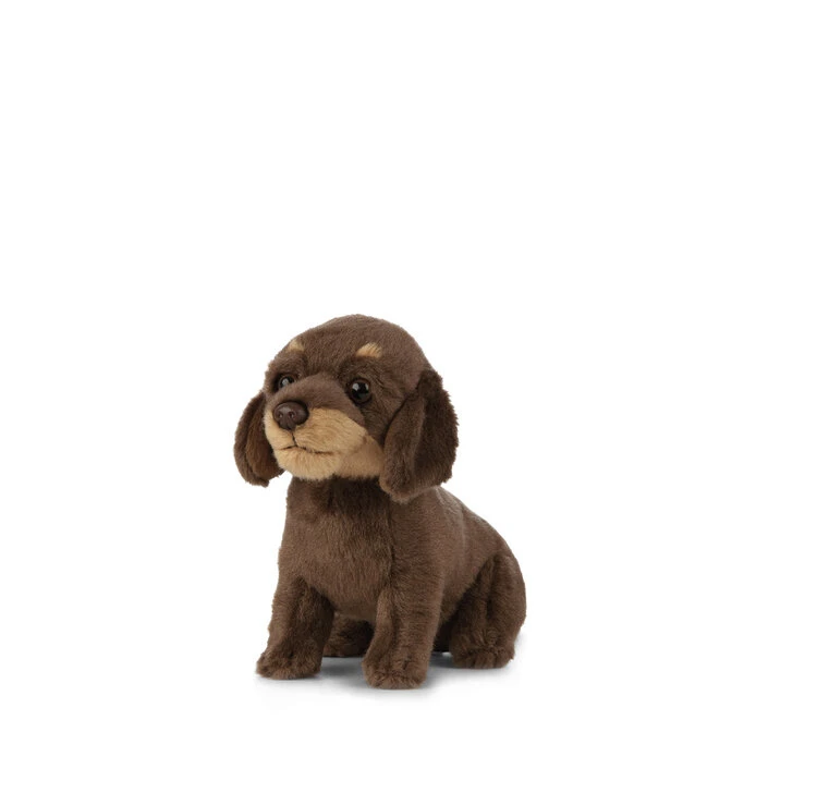 Living Nature Knuffel Hond Teckel Puppy 3 Living Nature Knuffel Hond Teckel Puppy