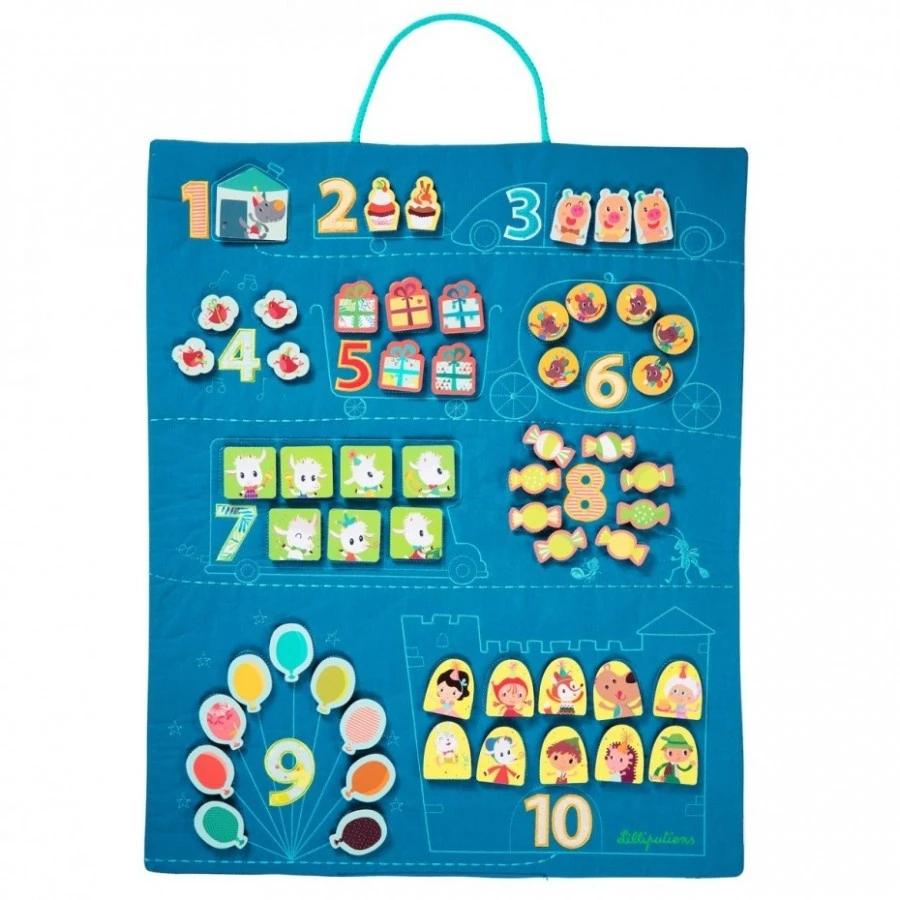 Lilliputiens Telpaneel Ik Leer Tellen 3 Lilliputiens Telpaneel Ik Leer Tellen
