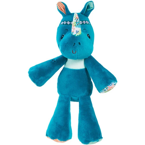 Lilliputiens Knuffel Neushoorn Marius 4 Lilliputiens Knuffel Neushoorn Marius - Afbeelding 2