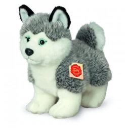 Hermann Teddy Knuffel Hond Husky Staand