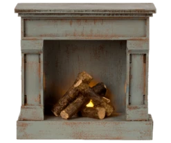 Maileg Open Haard Vintage Blauw