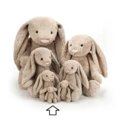 Jellycat Knuffel Konijn Bashful Beige Bunny Baby -Knuffels Winkel image 293