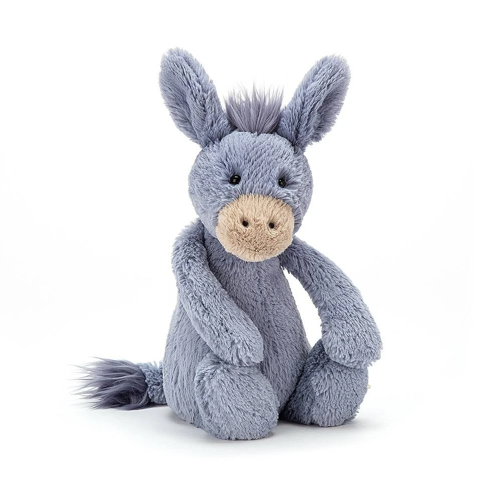 Jellycat Knuffel Ezel Bashful Donkey Medium 3 Jellycat Knuffel Ezel Bashful Donkey Medium