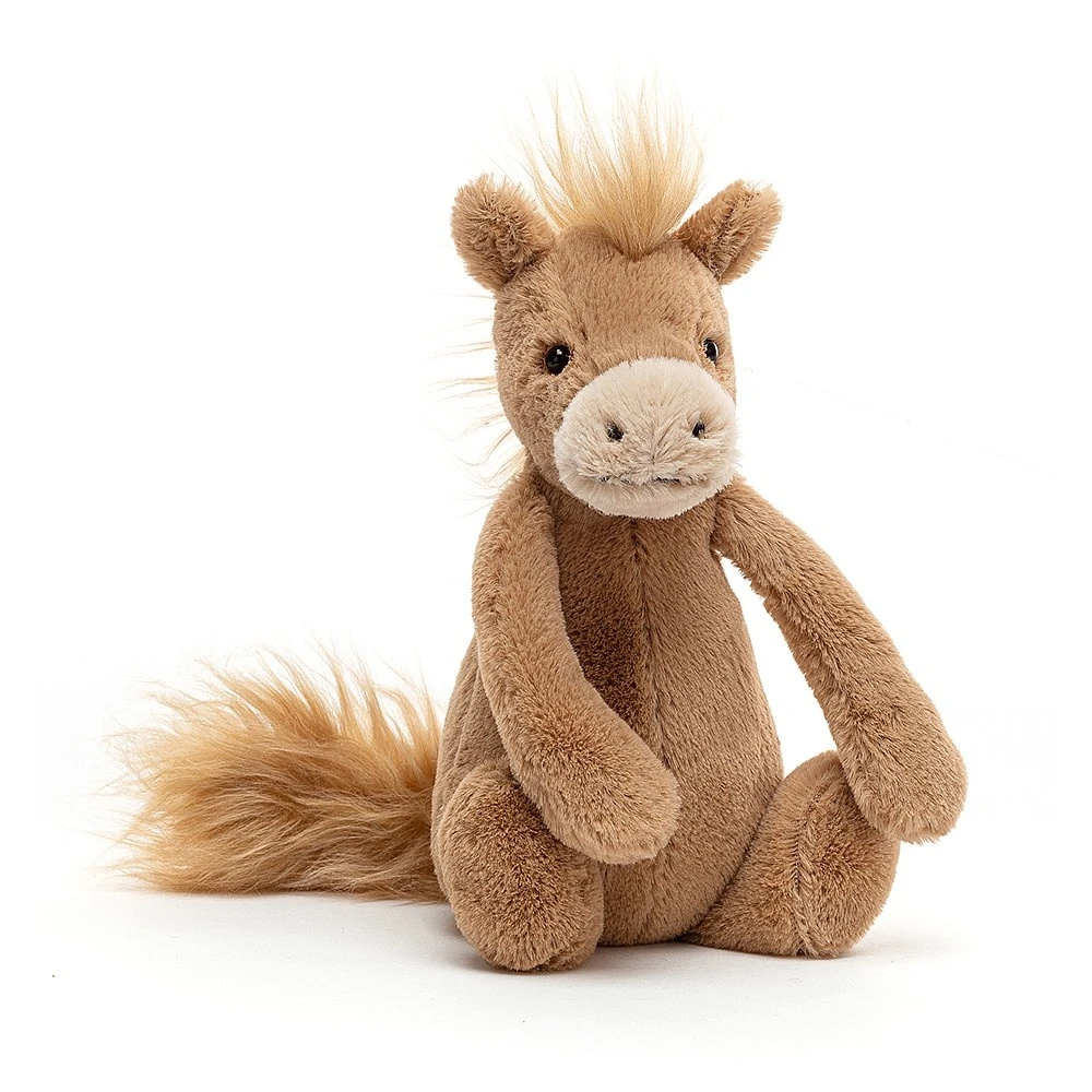 Jellycat Knuffel Paard Bashful Pony 3 Jellycat Knuffel Paard Bashful Pony