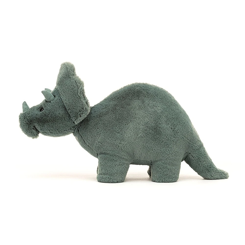 Jellycat Knuffel Dino Fossilly Triceratops 4 Jellycat Knuffel Dino Fossilly Triceratops - Afbeelding 2