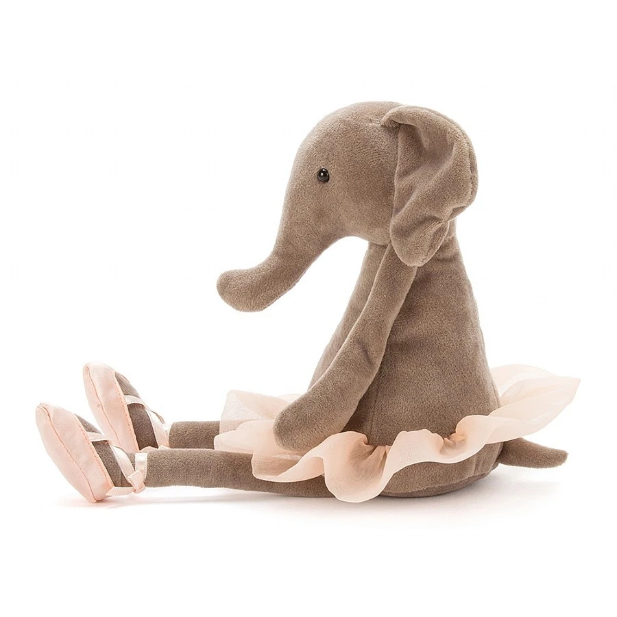 Jellycat Knuffel Olifant Dancing Darcey Elephant 4 Jellycat Knuffel Olifant Dancing Darcey Elephant - Afbeelding 2