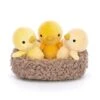 Jellycat Knuffel Kuikens Nesting Chickies 1 Jellycat Knuffel Kuikens Nesting Chickies -Knuffels Winkel image 440