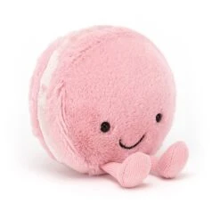 Jellycat Knuffel Amuseable Macaron Raspberry