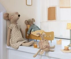 Maileg Knuffelmuis Medium Mouse Nachtjapon -Knuffels Winkel image 746