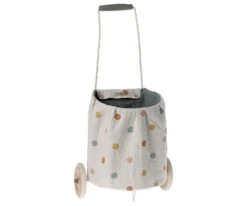 Maileg Trolley Multi Dots Blauw