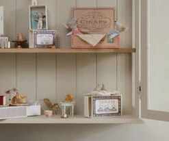 Maileg Drieling Baby Muis In Een Luciferdoosje -Knuffels Winkel image 785