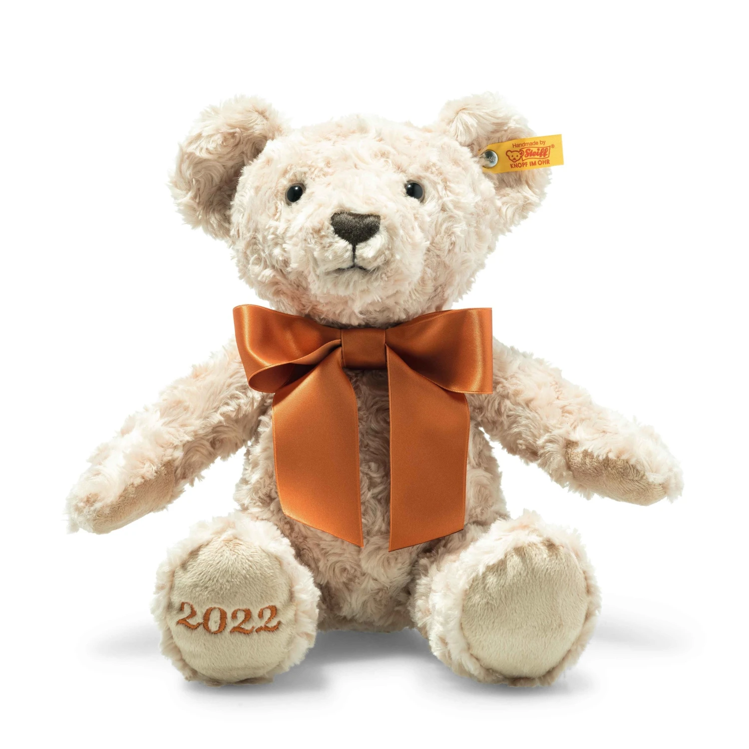 Steiff Knuffel Teddybeer Blond Cosy Year 2022 34cm 3 Steiff Knuffel Teddybeer Blond Cosy Year 2022 34cm