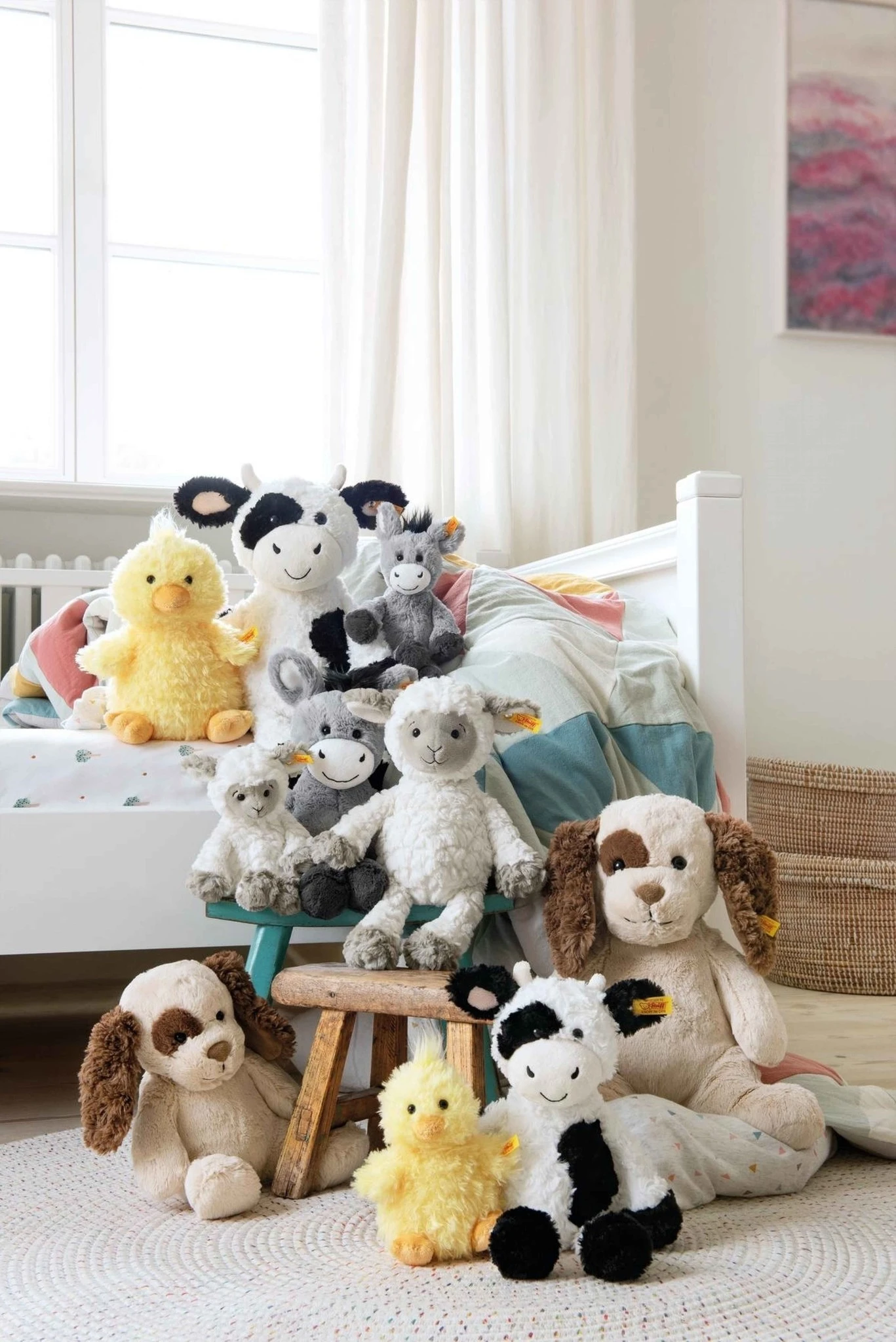 Steiff Knuffel Koe Soft Cuddly Friends Cobb 4 Steiff Knuffel Koe Soft Cuddly Friends Cobb - Afbeelding 2