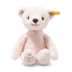 Steiff Knuffel Teddybeer Soft Cuddly Friends My First Steiff Rosa